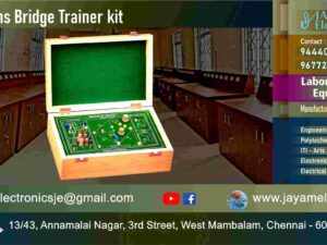 Andersons Bridge Trainer kit - Manufacturers – Supplier - Chennai – Tamil Nadu – India – 9677252848 – Price Rs.13,000-00 - This price is volatile -