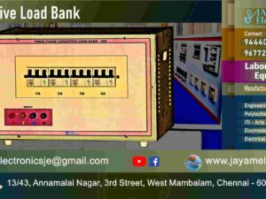 Capacitor Load Bank - Manufacturers – Supplier - Chennai – Tamil Nadu – India – 9677252848 – Price Rs.18,000-00 - This price is volatile -