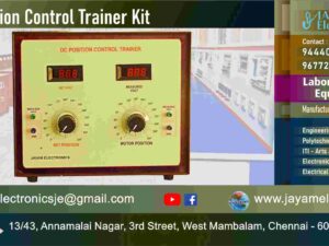 DC Position Control System – Diagram – Trainer kit - Manufacturer - Supplier - Chennai – Tamil Nadu – India –9677252848 – Price Rs.5,000-00 - This price is volatile