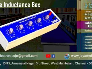 Decade Inductance Box - Manufacturer - Supplier - Chennai – Tamil Nadu – India –9677252848 – Price Rs.4,900-00 - This price is volatile