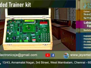 Embedded Trainer kit - Manufacturers – Supplier - Chennai – Tamil Nadu – India – 9677252848 – Price Rs.29,000-00 - This price is volatile -