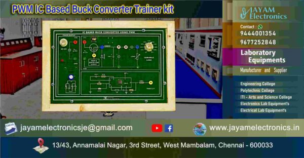 PWM - Buck Converter - Trainer kit – Manufacturers – Supplier – Chennai – Tamil Nadu – India – 9677252848 – Price Rs.19,000-00 - This price is volatile -