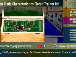 PN Junction Diode Characteristics - Trainer kit - Manufacturer - Supplier - Chennai – Tamil Nadu – India –9677252848 – Price Rs.9,000-00 - This price is volatile