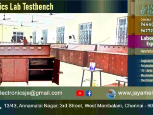 Electronics Lab Test Bench - Manufacturer - Supplier - Chennai – Tamil Nadu – India – 9677252848 – Price Rs.45,000-00 - This price is volatile