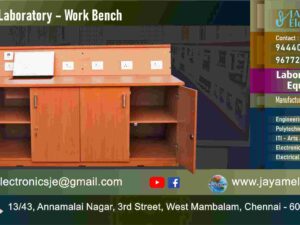Electronic Lab Work Bench - Manufacturer - Supplier - Chennai – Tamil Nadu – India – 9677252848 – Price Rs.45,000-00 - This price is volatile