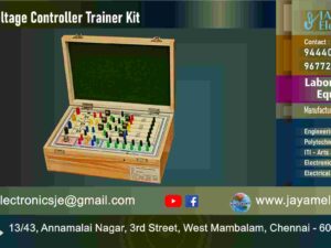 Voltage Controller – Device – Circuit Diagram - Trainer kit - Manufacturer - Supplier - Chennai – Tamil Nadu – India – 9677252848 – Price Rs.15,000-00 - This price is volatile