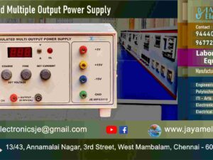 Overload protected – Circuit – Multiple Voltage – DC Power Supply – Manufacturer - Supplier - Chennai – Tamil Nadu – India – 9677252848 – Price Rs.9,000-00 - This price is volatile