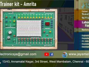 Logic IC Circuit Diagram – Digital IC Trainer kit – Model Amrita 2022 – Manufacturer - Supplier - Chennai – Tamil Nadu – India – 9677252848 – Price Rs.15,000-00 - This price is volatile