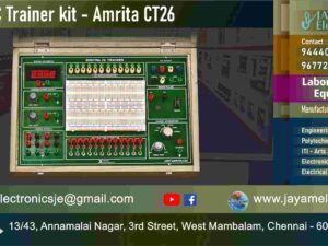 Logic IC Circuit Diagram – Digital IC Trainer kit – Model Amrita CT26 – Manufacturer - Supplier - Chennai – Tamil Nadu – India – 9677252848 – Price Rs.10,000-00 - This price is volatile