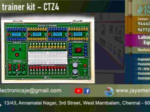 Logic Gate IC - Circuit Diagram – Experiment - IC Trainer kit – Model CTZ4 – Manufacturer - Supplier - Chennai – Tamil Nadu – India – 9677252848 – Price Rs.12,000-00 - This price is volatile
