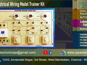 Godown Wiring Diagram – Trainer kit - Manufacturer - Supplier - Chennai – Tamil Nadu – India – 9677252848 – Price Rs.15,000-00 - This price is volatile