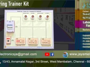 House Wiring – Circuit Diagram – Trainer kit - Manufacturer - Supplier - Chennai – Tamil Nadu – India – 9677252848 – Price Rs.15,000-00 - This price is volatile