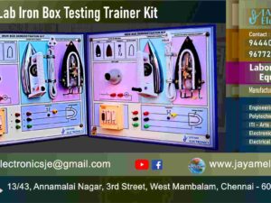 Iron Box Circuit Diagram – Trainer kit - Manufacturer - Supplier - Chennai – Tamil Nadu – India – 9677252848 – Price Rs.15,000-00 - This price is volatile