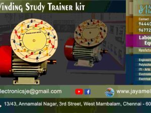 Motor Winding – Connection – Testing – Study – Trainer kit – Manufacturer - Supplier - Chennai – Tamil Nadu – India – 9677252848 – Price Rs.60,000-00 - This price is volatile