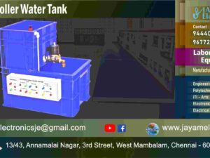 PLC Based – Water Tank Controller – Interfacing - Trainer kit – Manufacturer - Supplier - Chennai – Tamil Nadu – India – 9677252848 – Price Rs.20,000-00 - This price is volatile