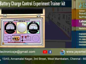 Solar Panel Charge Controller – Circuit Diagram – Trainer kit - Manufacturer - Supplier - Chennai – Tamil Nadu – India – 9677252848 – Price Rs.25,000-00 - This price is volatile