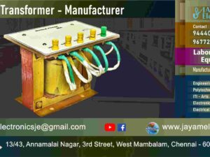 Step Up Transformer - Manufacturer - Supplier - Chennai – Tamil Nadu – India – 9677252848 – Price Rs.25,000-00 - This price is volatile