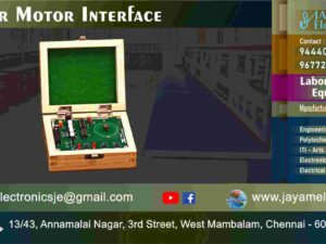 8051 Microcontroller Based - Stepper Motor Controller – Interfacing - Trainer kit – Manufacturer - Supplier - Chennai – Tamil Nadu – India – 9677252848 – Price Rs.16,000-00 - This price is volatile