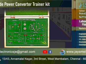Switch Mode Power Converter – Circuit Diagram – Experiment - Trainer Kit – Manufacturer - Supplier - Chennai – Tamil Nadu – India – 9677252848 – Price Rs.25,000-00 - This price is volatile