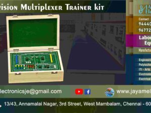 Time Division Multiplexing – Circuit Diagram - Trainer kit - Manufacturer - Supplier - Chennai – Tamil Nadu – India – 9677252848 – Price Rs.10,000-00 - This price is volatile