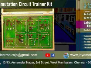 SCR Commutation - Circuit - Trainer Kit – Manufacturer - Supplier - Chennai – Tamil Nadu – India – 9677252848 – Price Rs.15,000-00 - This price is volatile