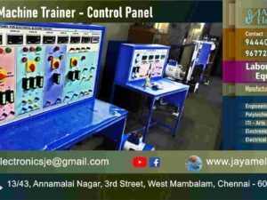Electrical Machine Trainer - Control Panel - Manufacturer - Supplier - Chennai – Tamil Nadu – India – 9677252848 – Price Rs.65,000-00 - This price is volatile