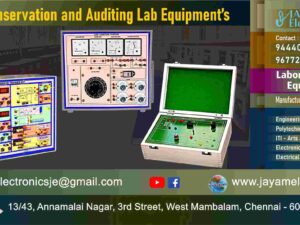 Energy Conservation and Auditing - Lab Equipment - Manufacturer - Supplier - Chennai – Tamil Nadu – India – 9677252848 – Price Rs.65,000-00 - This price is volatile