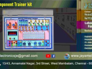 Analog Component Trainer kit – Manufacturer – Supplier – 9677252848 – Chennai – Tamil Nadu – India – Price – Rs.2,900-00