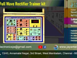 Voltage Regulator – Circuit Diagram – Trainer kit - Manufacturer - Supplier - Chennai – Tamil Nadu – India – 9677252848 – Price Rs.9,100-00 - This price is volatile