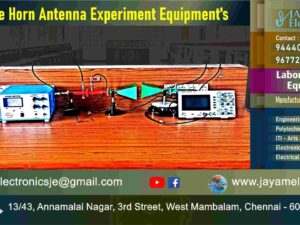 Microwave Horn Antenna – Experiment – Equipment - Manufacturer - Supplier - Chennai – Tamil Nadu – India – 9677252848 – Price Rs.74,000-00 - This price is volatile