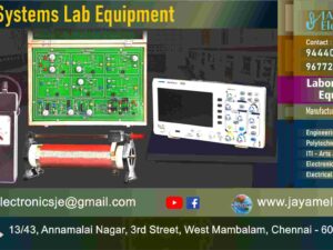 Control Systems Lab Equipment - Manufacturer - Supplier - Chennai – Tamil Nadu – India – 9677252848 – Price Rs.1,44,000-00 - This price is volatile