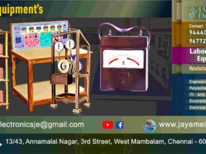 ITI Lab Equipment - Manufacturer - Supplier - Chennai – Tamil Nadu – India – 9677252848 – Price Rs.91,000-00 - This price is volatile