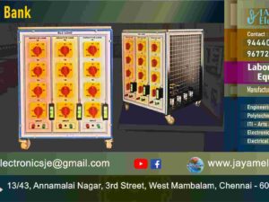 RLC Load Bank - Manufacturer - Supplier - Chennai – Tamil Nadu – India – 9677252848 – Price Rs.16,000-00 - This price is volatile